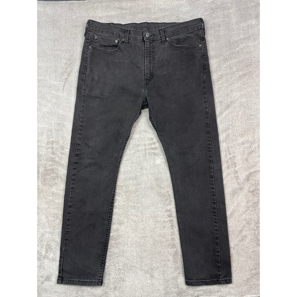 Levi's 510 Skinny Fit Black Jeans Men's W36 L30 Stretch Denim Waterless A68527